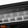 Fits [HID Type] 2007-2009 Benz W221 S-Class Black LED DRL Projector Headlights