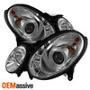 Fits Clear 07-09 Mercedes W211 E-Class DRL LED  Strip Projector Headlights Lamps