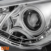 For 2013-2020 BR-Z FRS 86 DRL LED Bar Projector Chrome Headlights Pair LH+RH