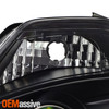Fits 03-05 350Z Z33 Fairlady LED Strip Black Projector Headlights *Fits HID-D2R*