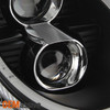 Fits Black 2005-2012 Porsche 911 997 Carrera GT3 LED DRL Projector Headlights