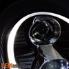 Fits [HID Version only] 05-12 Porsche 911 997 LED DRL Black Projector Headlights