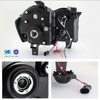 Fits 05-06 Grand Cherokee Black Smoke Halo Projector LED Headlights+Tail lights