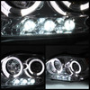 Fits 08-10 Tc Sprot Coupe Chrome Clear Dual Halo Projector LED Headlights Lamps