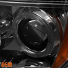 Fit 05-08 Frontier / 05-07 Pathfinder Smoked Halo Projector LED Headlights Lamps