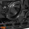 Fit 05-08 Frontier / 05-07 Pathfinder Smoked Halo Projector LED Headlights Lamps