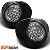 Fits 04-12 Titan 04-07 Armanda Black Dual Halo Projector LED Headlight+Fog light