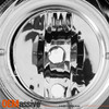 Fits 01-07 Mercedes Benz W203 C-Class Clear Halo Projector Headlights Lamps Pair