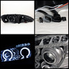 Fits 04-08 Pontiac Grand Prix Chrome CCFL Halo Projector DRL LED Headlights Pair