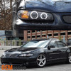 Fits 97-03 Pontiac Grand Prix Black CCFL Projector Headlights +Corner Left+Right