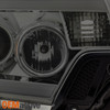 Fits 2012-2015 Toyota Tacoma Smoked LED DRL Tube Projector Headlights+Fog Light