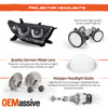 Fits Black 11-13 Highlander Projector Headlights * 3D LED Light Tube Design *