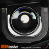 Fits Black 11-13 Highlander Projector Headlights * 3D LED Light Tube Design *