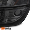 Fits 99-04 Jeep Grand Cherokee Smoke Dual Halo Projector LED Headlights LH/RH