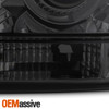 Fits 99-04 Jeep Grand Cherokee Smoke Dual Halo Projector LED Headlights LH/RH