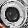 For 2002-2006 Toyota Camry Halo Projector LED Chrome Headlights Light Lamp Pair