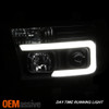 Fits 2007-2013 Toyota Tundra | 08-13 Sequoia Light Bar Black Projector Headlight