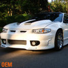 Fits 97-03 Pontiac Grand Prix 1Pc CCFL Halo Projector LED Headlights Lamps Pair