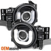 Fits 07-14 Fj Cruiser Black Projector Headlights w/LED Light Tube Design LH+RH