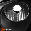 Fits 04-06 Pontiac GTO Black Bezel Dual Halo Projector Headlights Front Lamps