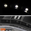 Fits 13-16 FR-S GT86 Black DRL LED Projector Headlights W/LED Turn Signal LH+RH
