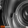 Fits 98-02 Mercedes Benz W208 CLK-Class JDM Black Dual Halo Projector Headlights