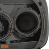 Fits 12-15 Toyota Tacoma Pickup Truck Smoked LED DRL Tube Projector Headlight