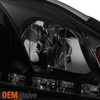 Fits 2006-2013 Lexus IS250 IS350 Black Smoked LED DRL Projector Headlights Lamp
