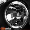 Fits 96-98 Honda Civic Black Bezel Halo Projector Headlights Pair Left+Right