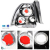 Fit 94-95 Honda Accord Black Bezel Dual Halo Projector Headlights+Tail Lamp Set