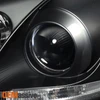 Fits 06-08 Lexus IS250/350 Black Projector Headlights+LED Black Smoke Tail Light