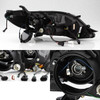 [Upgrade] Fits 15-20 Toyota Sienna SE Limited Black LED DRL Projector Headlights