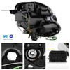 For 07-13 Mini Cooper S Clubman R55 R56 Black LED Tube Projector DRL Headlights