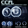 Fit Smoked 13-20 BRZ FRS 86 CCFL Halo DRL Projector Headlight W/ LED Turn Signal