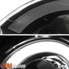 For 07-15 Mini Cooper S "HID Xenon Type" Black LED Tube Projector DRL Headlights