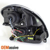 Fits 03-04 G35 4Dr Sedan Halo Projector Headlights W/Daytime LED Running Lights