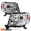Fits 05-11 Tacoma Pickup Halo Projector LED Headlights Lamps Replacement LH+RH