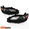 For 2015-2017 Camry Sedan LED Light Tube Bar Projector DRL Headlights LH+RH Pair