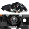 Fits 2006-2011 Lexus GS300 GS350 Xenon HID Type LED Strip w/DRL Black Headlights