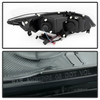 Fits 06-11 Honda Civic 2Dr Coupe Smoked CCFL Halo Projector Headlights Lamp L+R