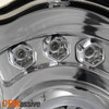 Fits 05-07 Grand Cherokee Dual Halo Projector LED Chrome Headlights Lamps Pair