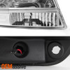 Fits 1999-2004 Jeep Grand Cherokee Chrome Full LED DRL Tube Projector Headlights