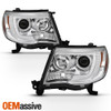 Fits 2005 06 2007 2008 2009 2010 2011 Tacoma LED Bar Projector Headlight -Chrome