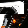 Fits 2005 06 2007 2008 2009 2010 2011 Tacoma LED Bar Projector Headlight -Chrome
