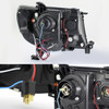 Fits 05-11 Toyota Tacoma Halo Projector Headlights w/ LED Tail Lights Set- Smoke