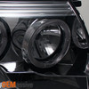 Fits 05-11 Toyota Tacoma Halo Projector Headlights w/ LED Tail Lights Set- Smoke