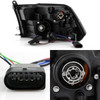 Fit 13-18 Dodge Ram 1500/2500/3500 Smoke DRL Tube LED Signal Projector Headlight