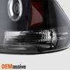 Fits 09-18 Ram 1500 10-18 Ram 2500/3500 Black Bezel Halo Projector Headlights