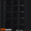 For 09-14 F150 Black Dual Halo Projector Headlight & Tail Light+ Smoke 3rd Brake