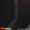For 09-14 F150 Black Dual Halo Projector Headlight & Tail Light+ Smoke 3rd Brake